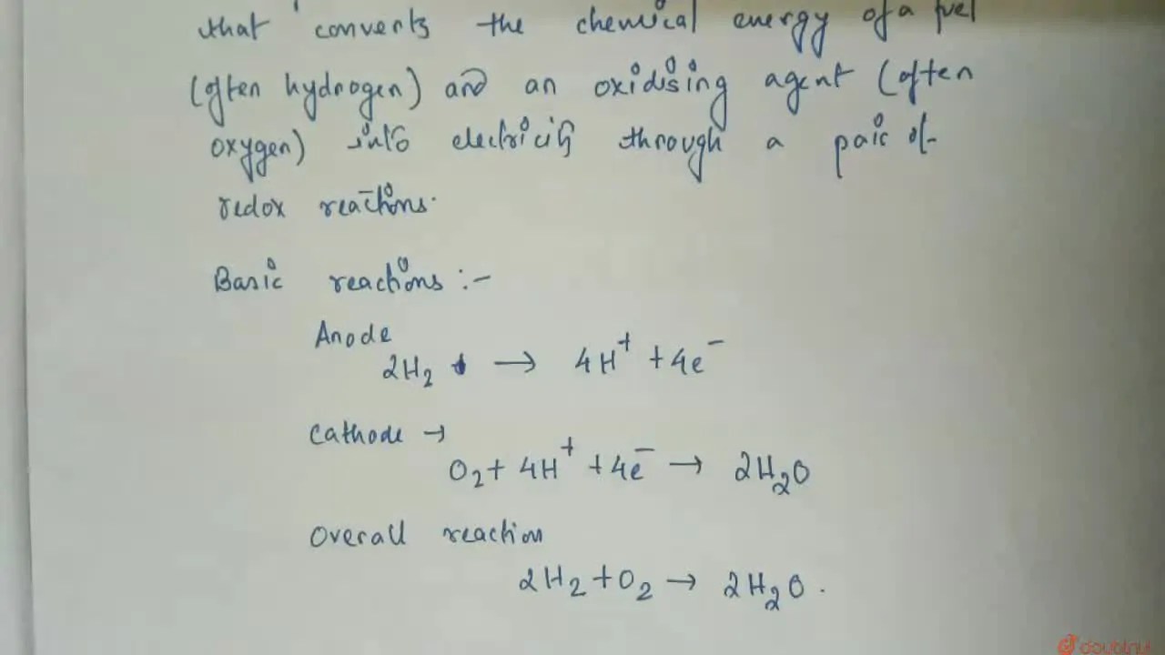[Bengali] What do you understand by the terms fuelcell?