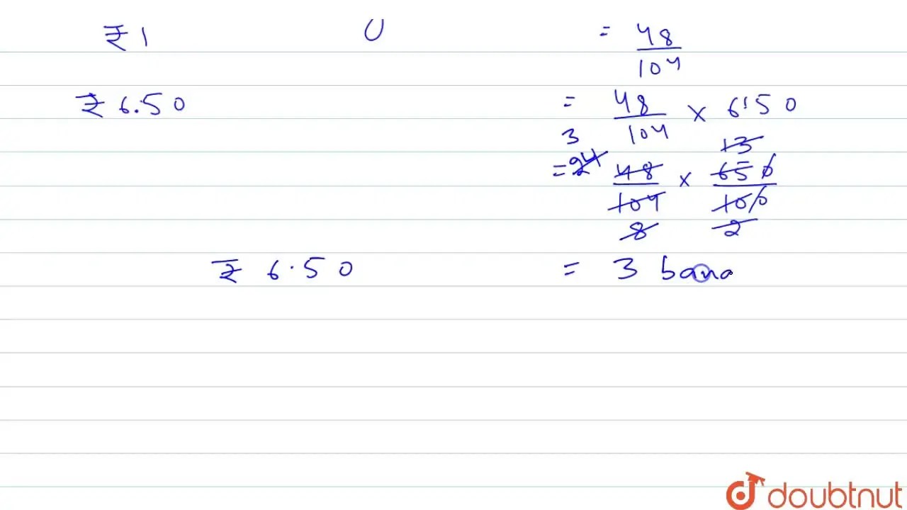 Cost of 4 dozen bananas is ₹ 104. How many bananas can be purchased f