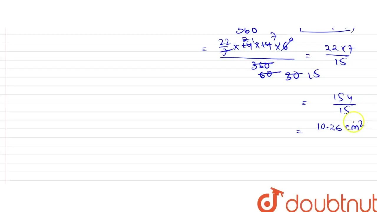 The length of minute hand of a clock is 14cm. Find the area swept by