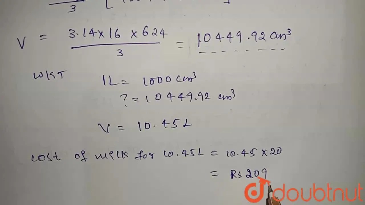 [Kannada] A container opened from the top is in the form of a frustrum