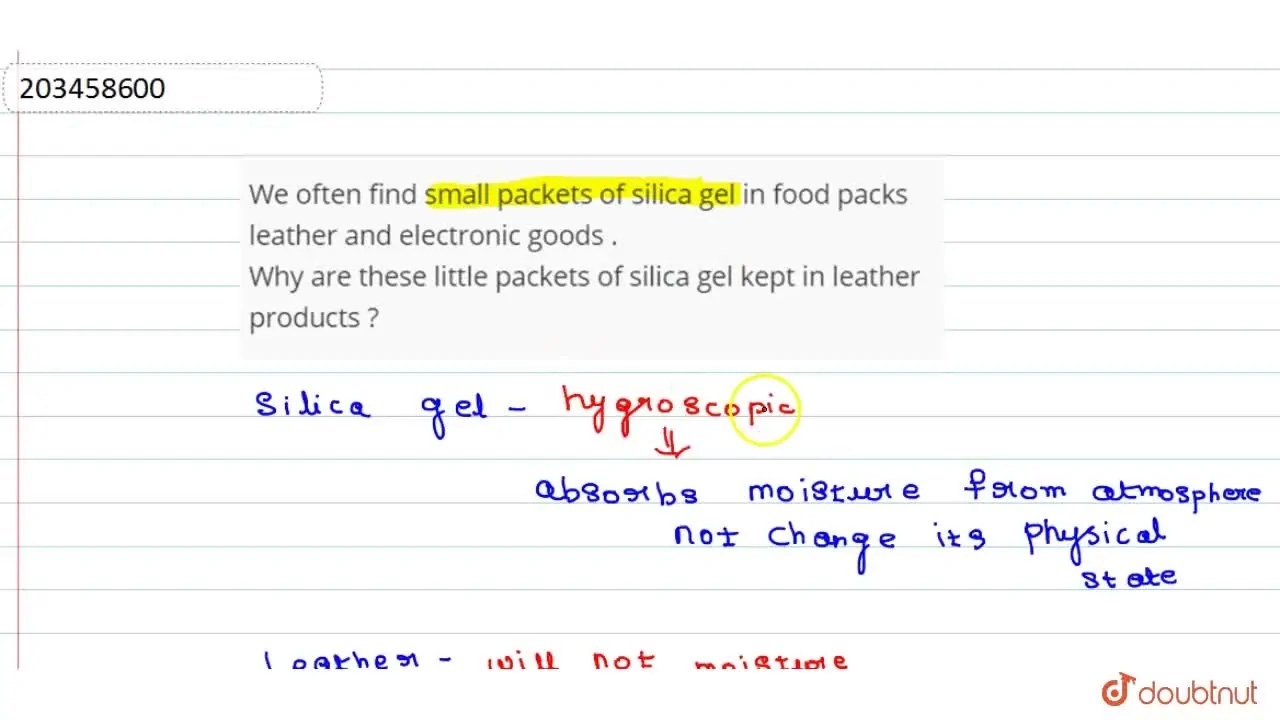 [Tamil] We often find small packets of silica gel in food pack