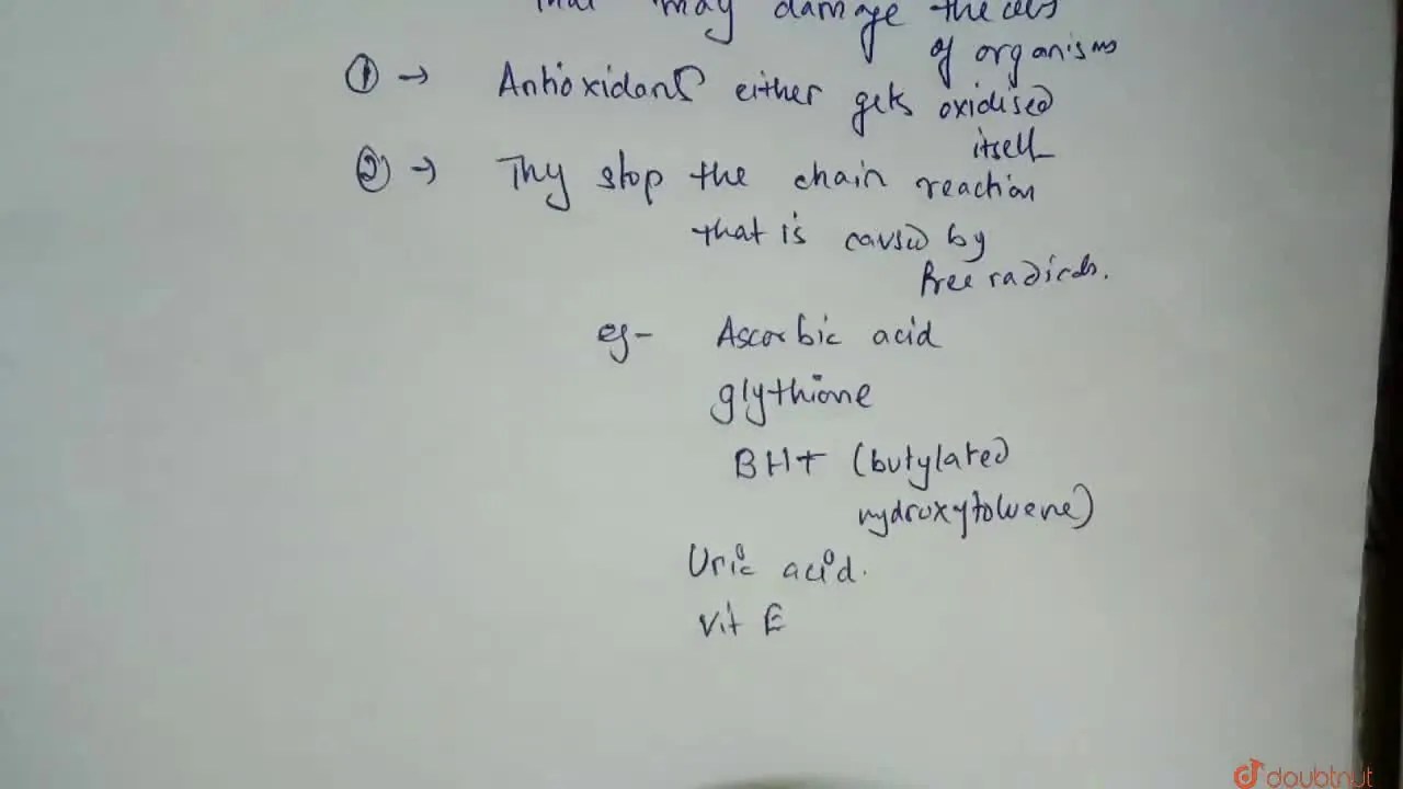 [Bengali] Name one antioxidant.