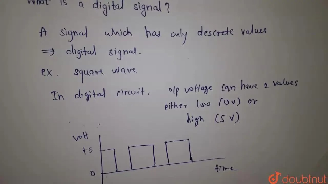 [Marathi] What is a digital signal?