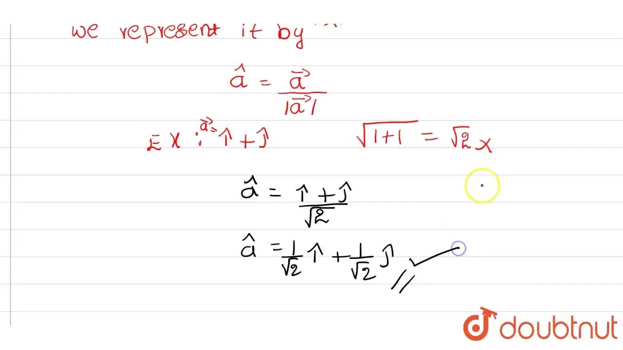 [Kannada] Define unit vector.