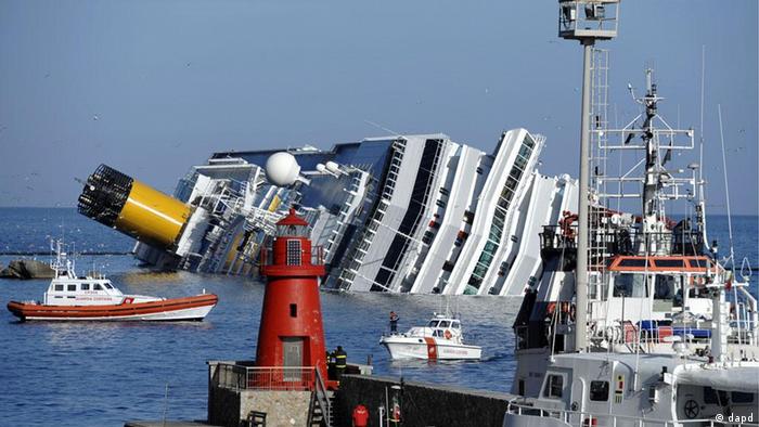 German reinsurers face huge losses after Costa Concordia catastrophe Business Economy and