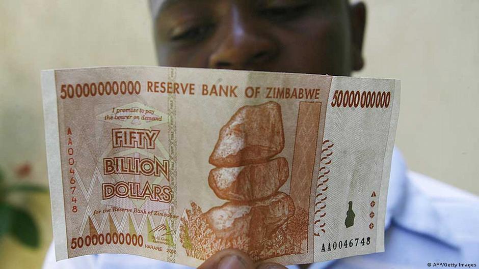 Zimbabwe Bond notes stir memories DW 08/03/2016