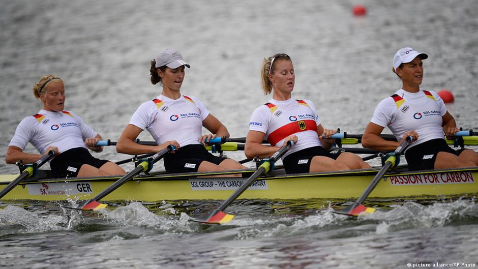 Rowing gold for Germany DW 08/31/2013
