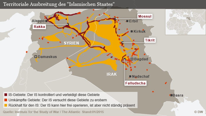 Is Halt 90 Christen In Seiner Gewalt Aktuell Nahost Dw 24 02 2015