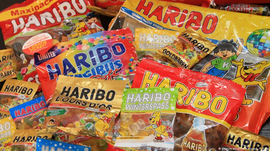 Haribo gummy bear ingredients made by modern slaves DW 10/19/2017