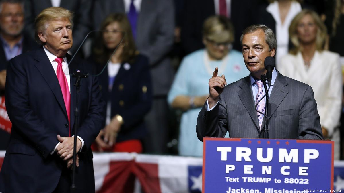 Farage To Attend Trump Inauguration – Dw – 01/05/2017