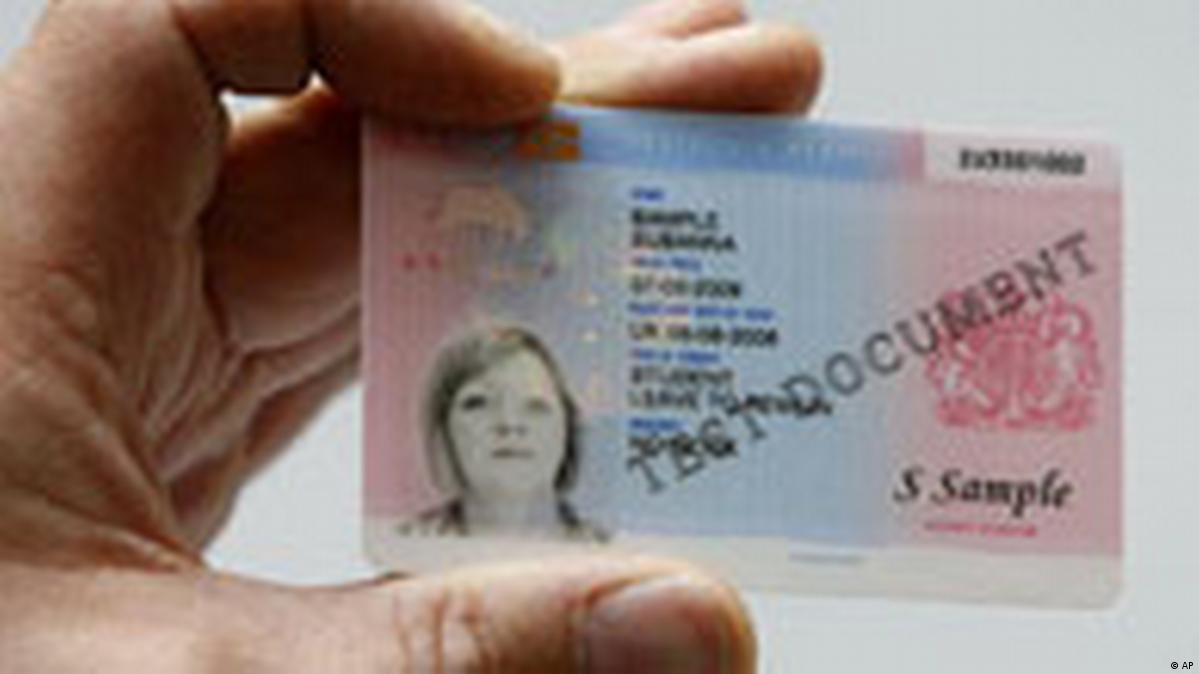 UK Launches ID Cards DW 11/25/2008