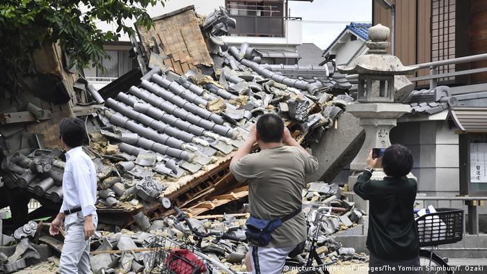 Tres Muertos Y Doscientos Heridos En Un Terremoto En Japon El Mundo Dw 18 06 2018