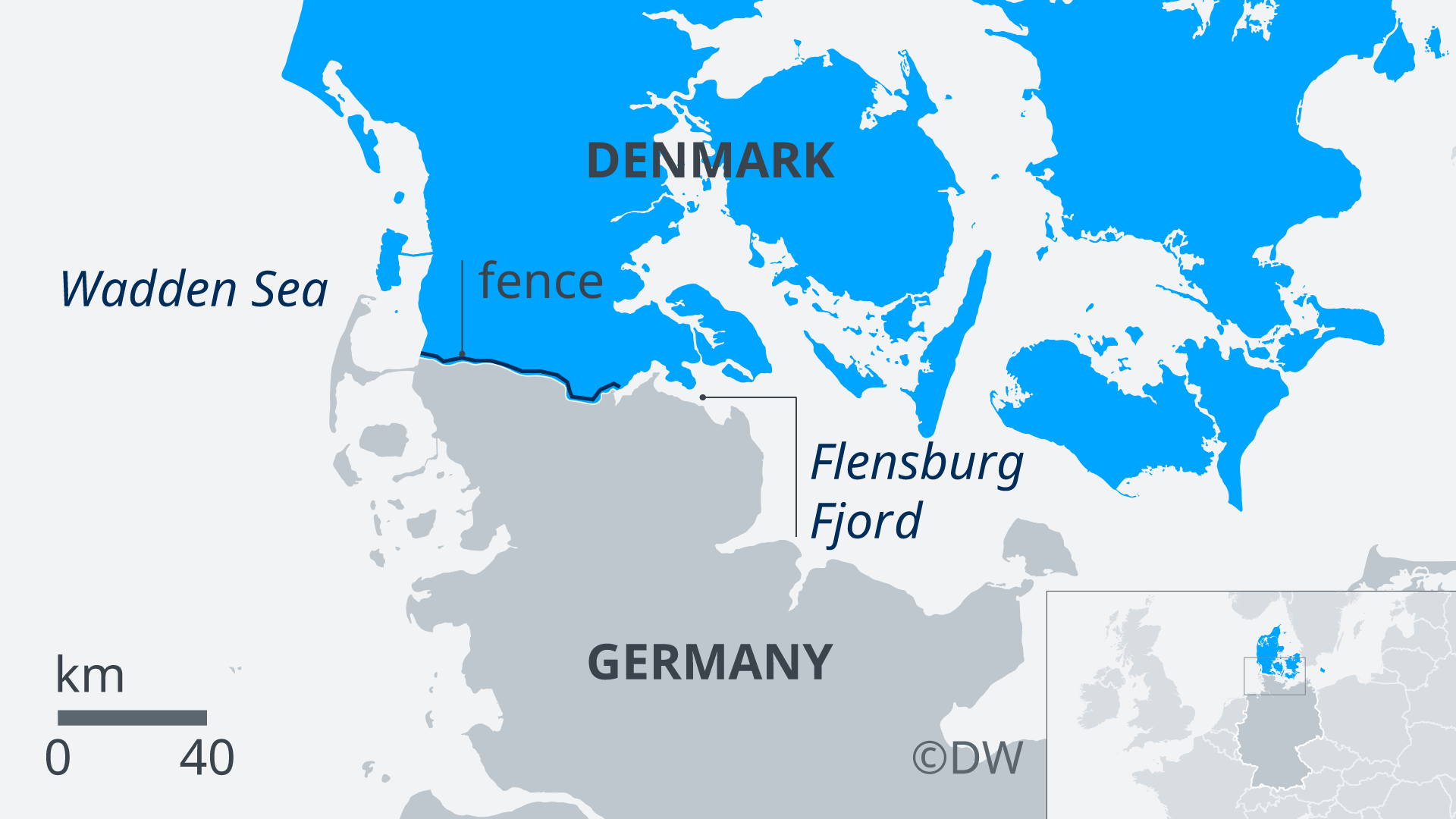 Denmark completes contentious fence along German border News DW