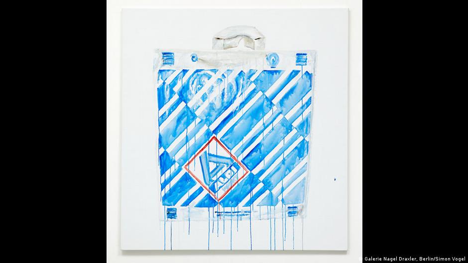 Plastic bags in a museum DW 10/26/2019