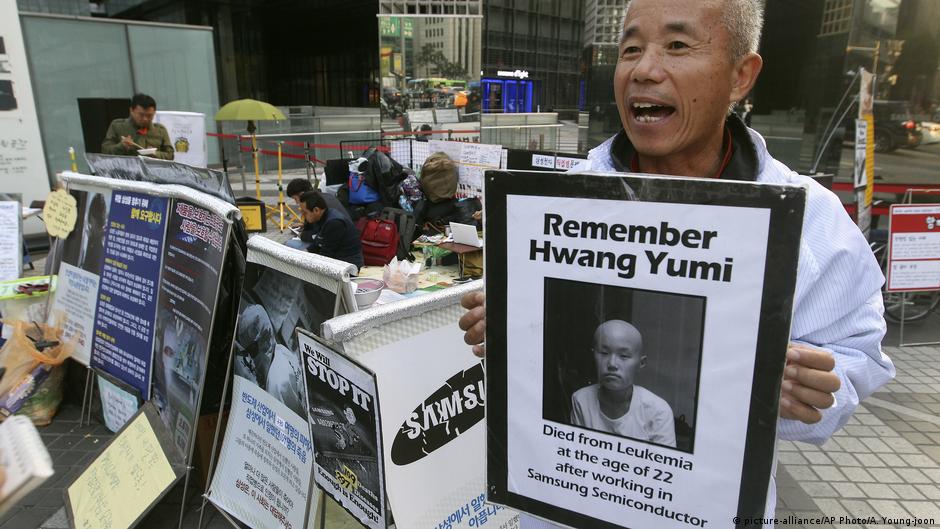 Samsung deal to compensate factory cancer victims DW 11/23/2018