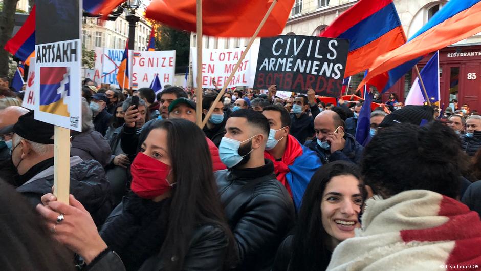 Armenians in France plead for NagornoKarabakh intervention Europe