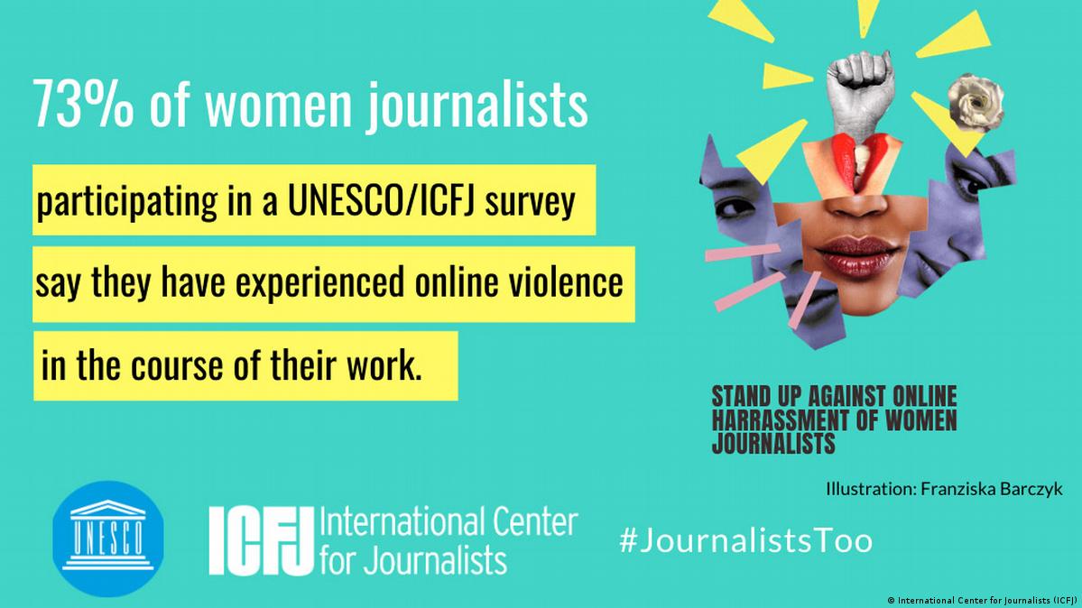 Online attacks on women journalists lead to real violence DW 11/25/2020