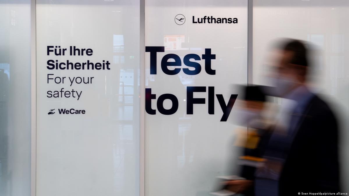 Lufthansa expects COVID tests for longhaul flights DW 12/27/2020