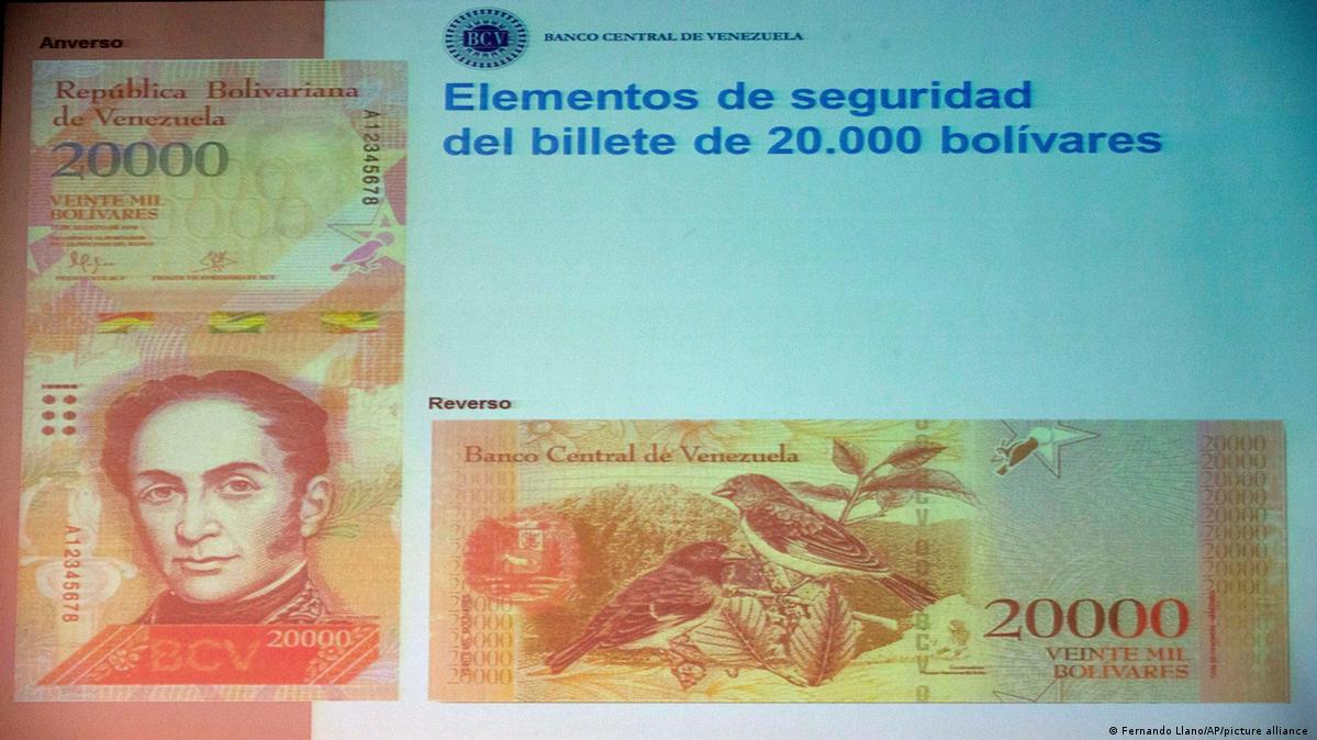 Venezuela brings in 1millionbolivar bill DW 03/06/2021