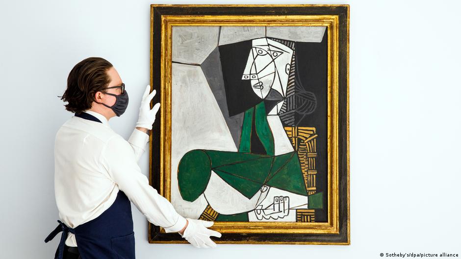 Picasso Gemalde Fur 103 4 Millionen Dollar Versteigert Alle Multimedialen Inhalte Der Deutschen Welle Dw 14 05 2021