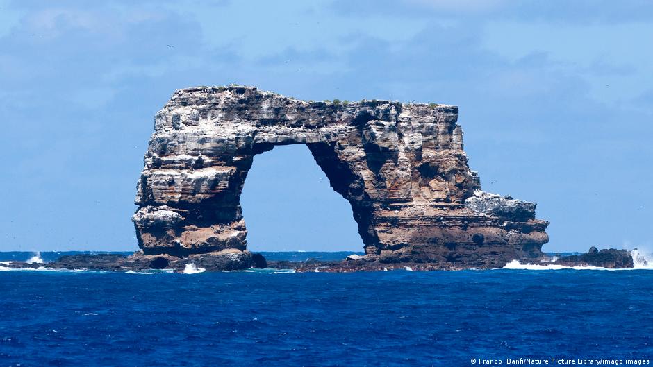Darwin's Arch in Galapagos Islands collapses DW 05/18/2021