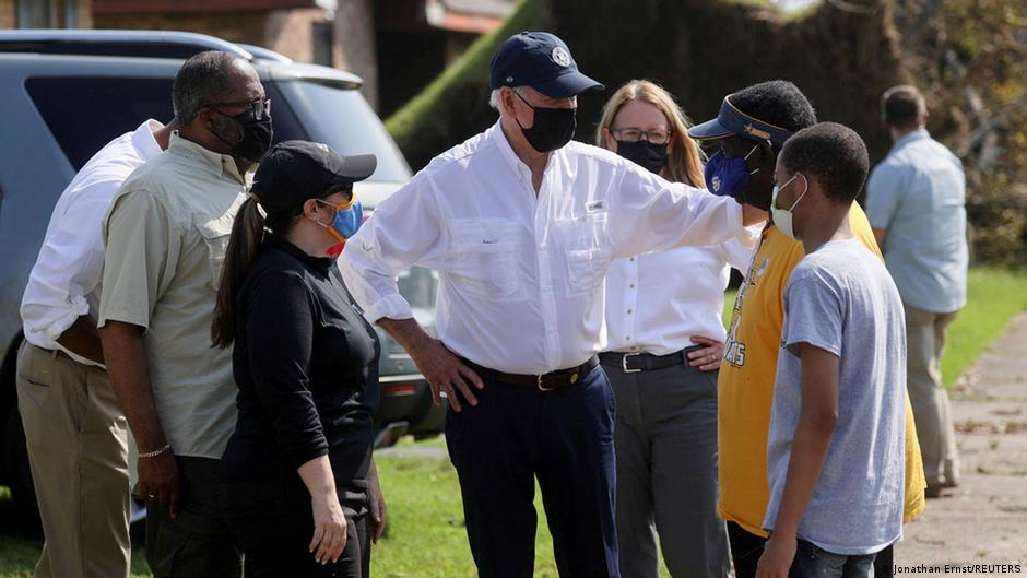 Biden vows to help Hurricane Ida victims in Louisiana DW 09/04/2021