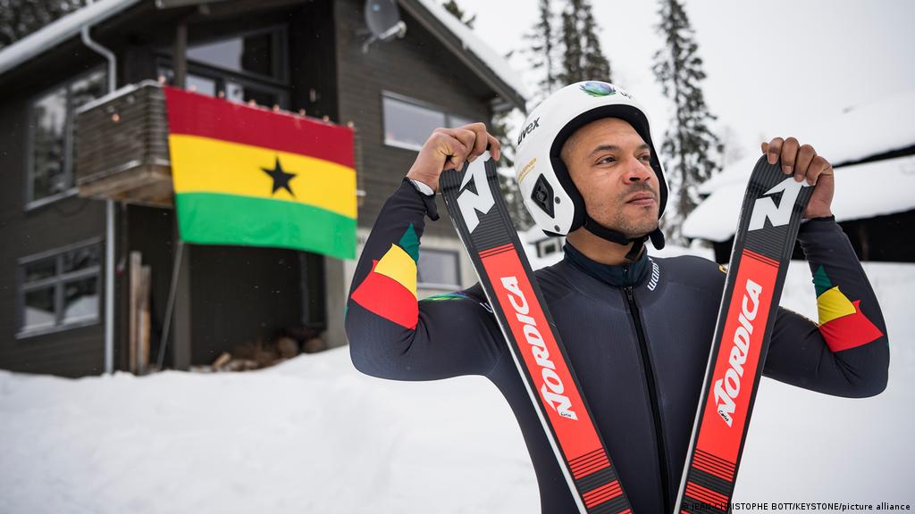 Winter Olympics 2023 Athletes Beijing 2022: At 43, Ghana′S Carlos Mäder Finally Lives Olympic Dream | Sports | German Football And Major International Sports News | Dw | 13.02.2022