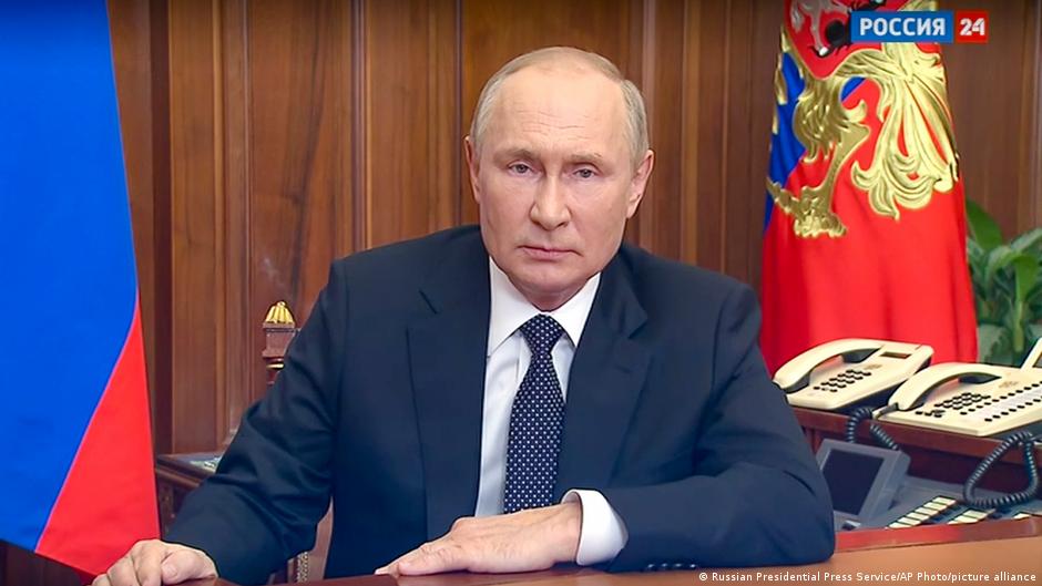 Russia Putin announces partial mobilization of reservists DW 09/21