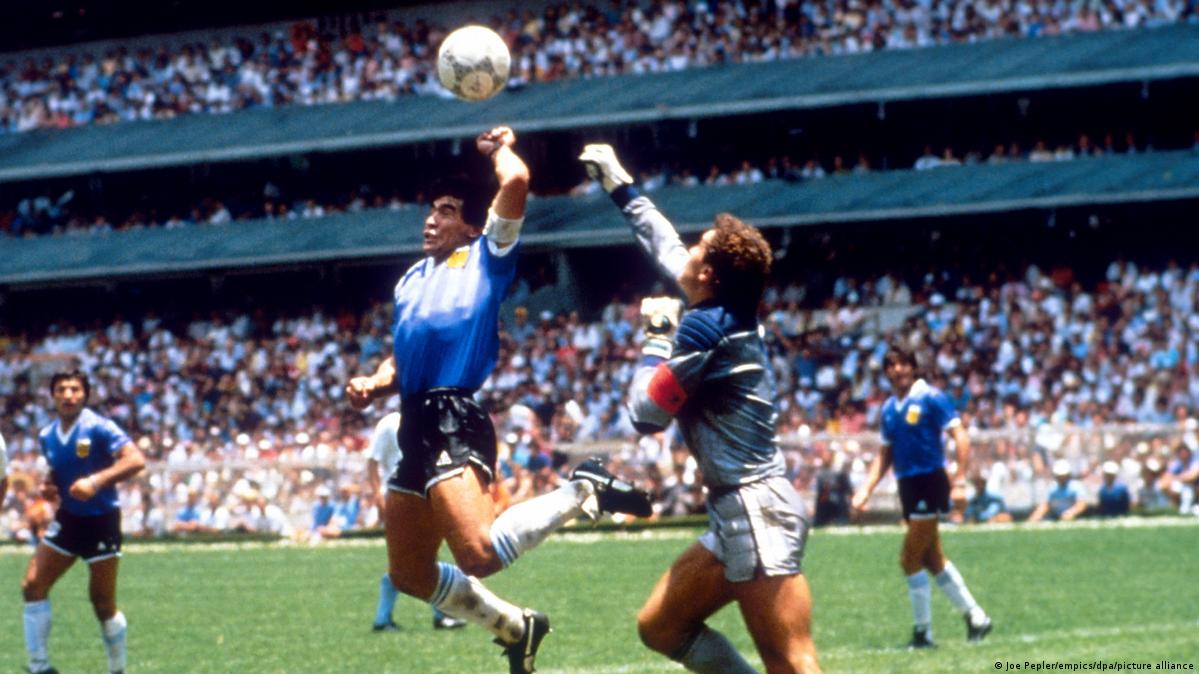 Maradona's 'hand of God' ball sold in auction for 2.4m DW 11/16/2022