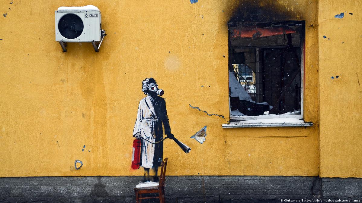 Mastermind of Kyiv Banksy removal could face years in jail DW 01/03