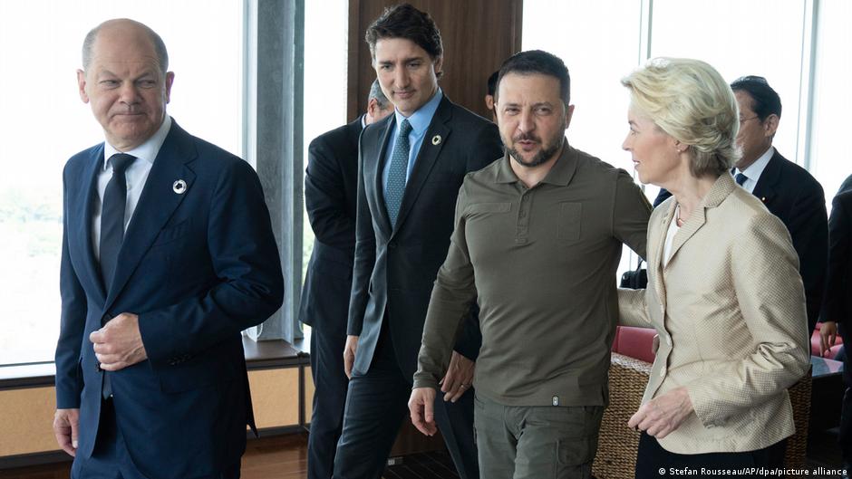 Mkutano wa G7 Zelensky ashinikiza mpango wa amani Ukraine DW 22.05