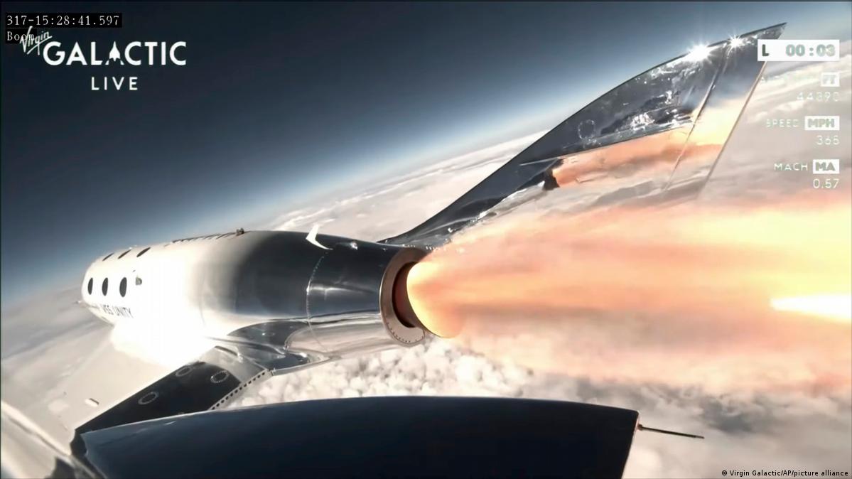 Virgin Galactic completes first commercial 'space flight' DW 06/29/2023