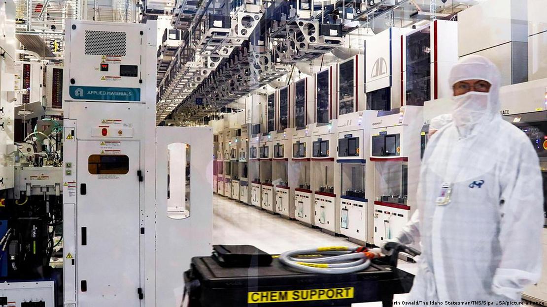 圖為美光公司在愛達荷州博伊西的一座廠房。（資料照）