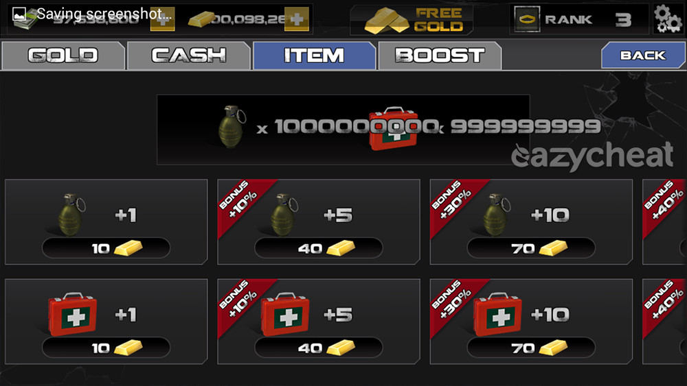 DEAD TARGET Zombie Cheats Easiest way to cheat android games eazycheat