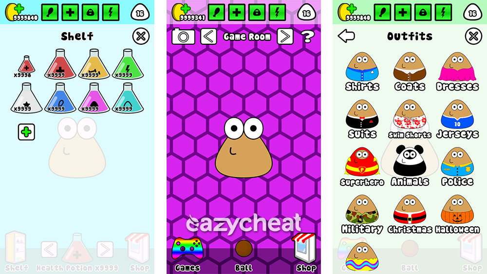 Pou Cheats Easiest way to cheat android games eazycheat