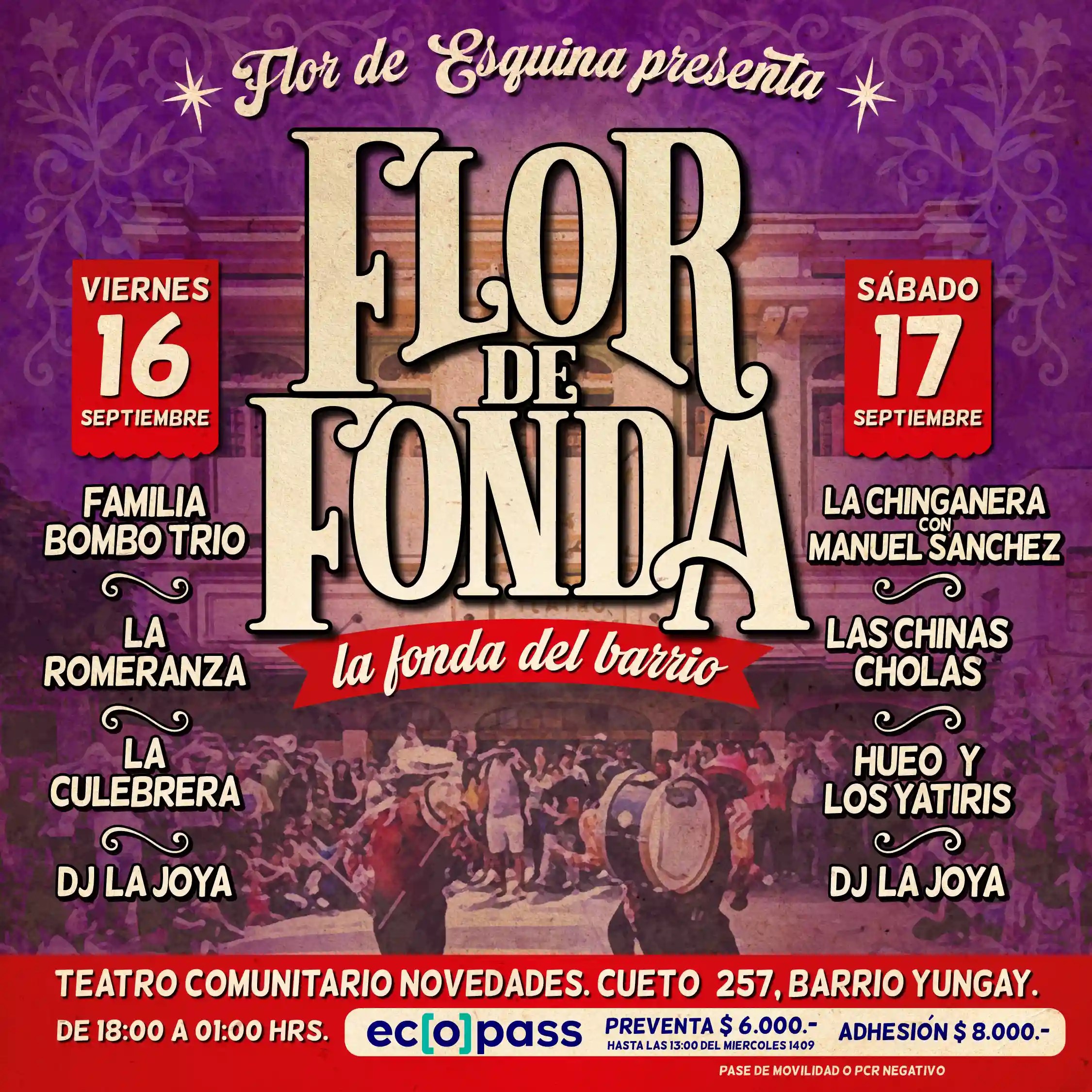 Entradas FLOR DE FONDA EcoPass