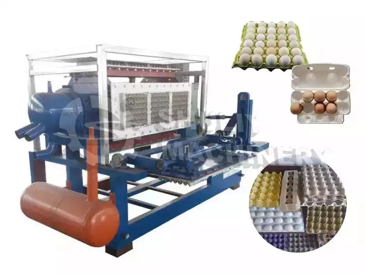 20002500PCS/H Automatic Egg Tray Machine For Paper Trays
