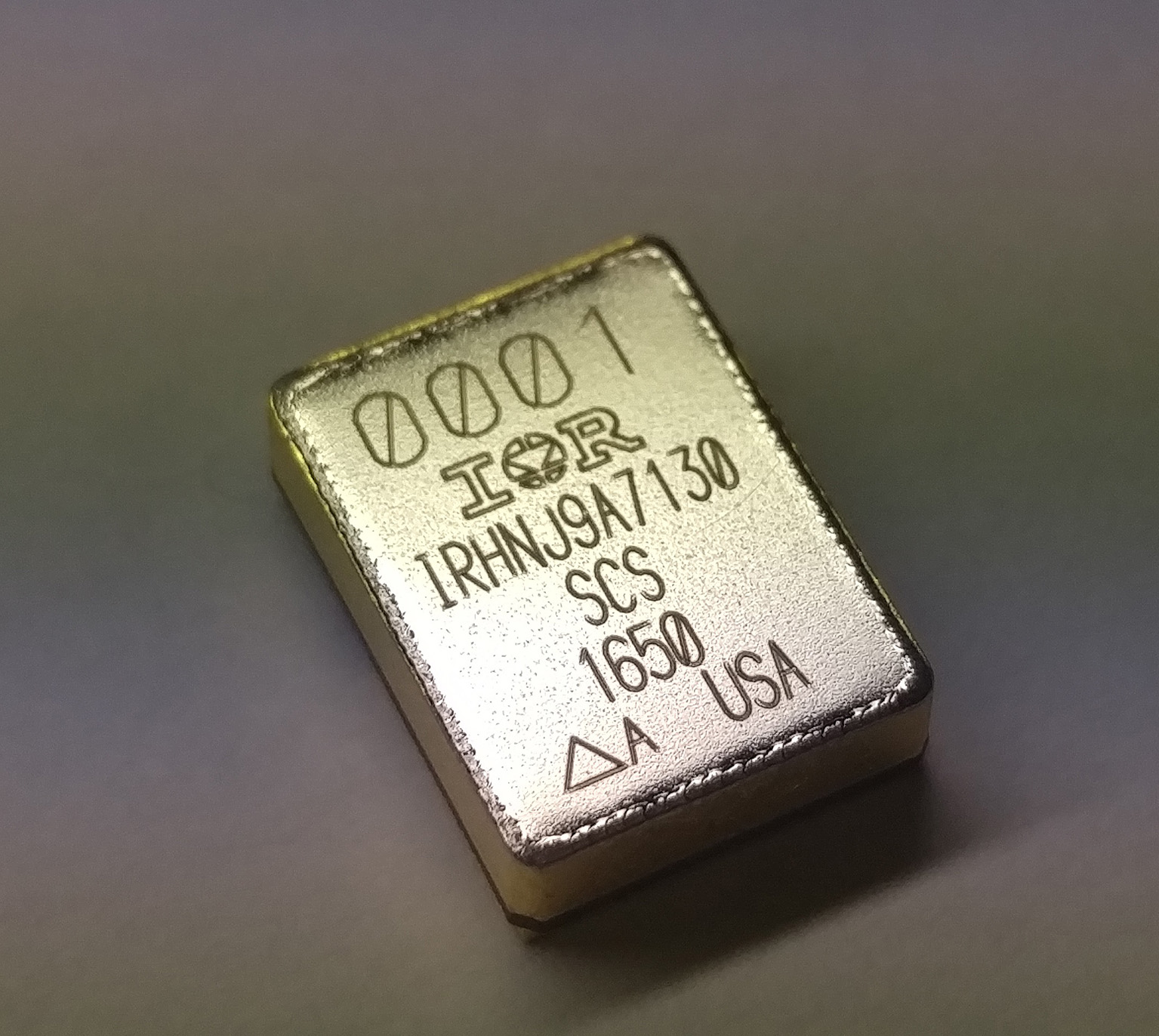 Infineon shipping radhard Mosfets