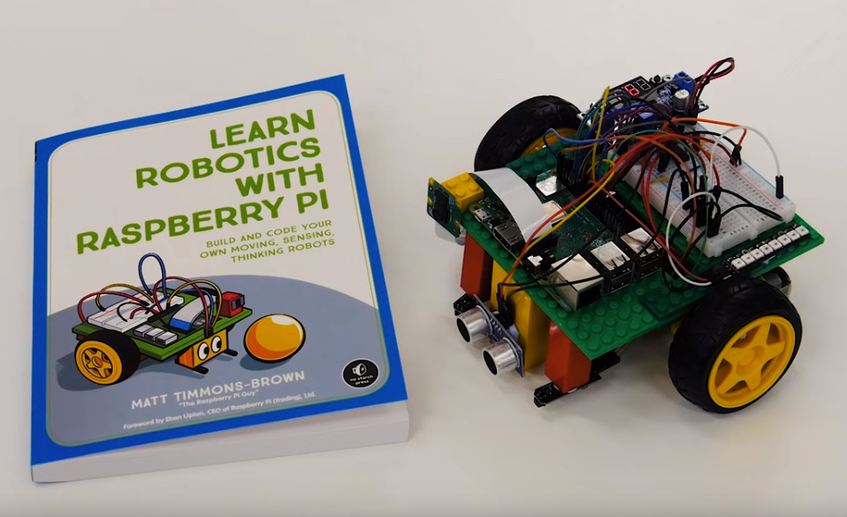 Learn Robotics with Raspberry Pi Build and Code Your Own Moving