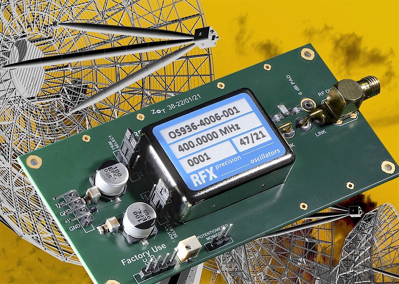 OCXO offers frequencies up to 500MHz