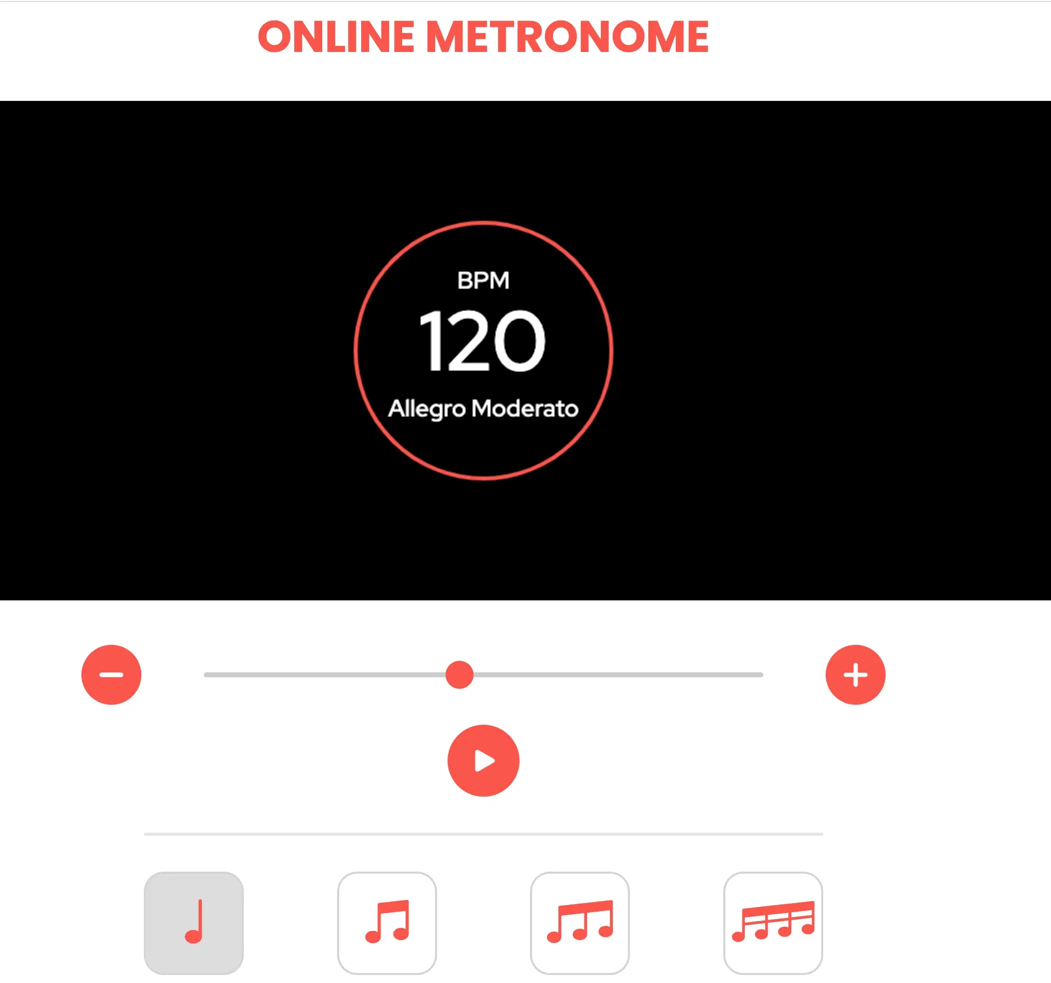 Best Online Metronome
