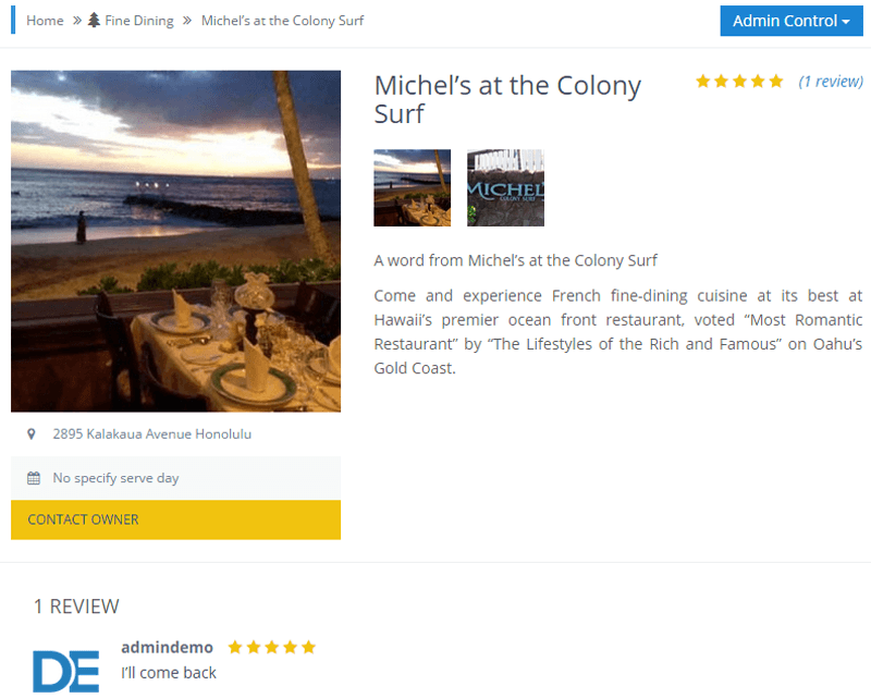 Directory WordPress theme DirectoryEngine version 1.6 is now