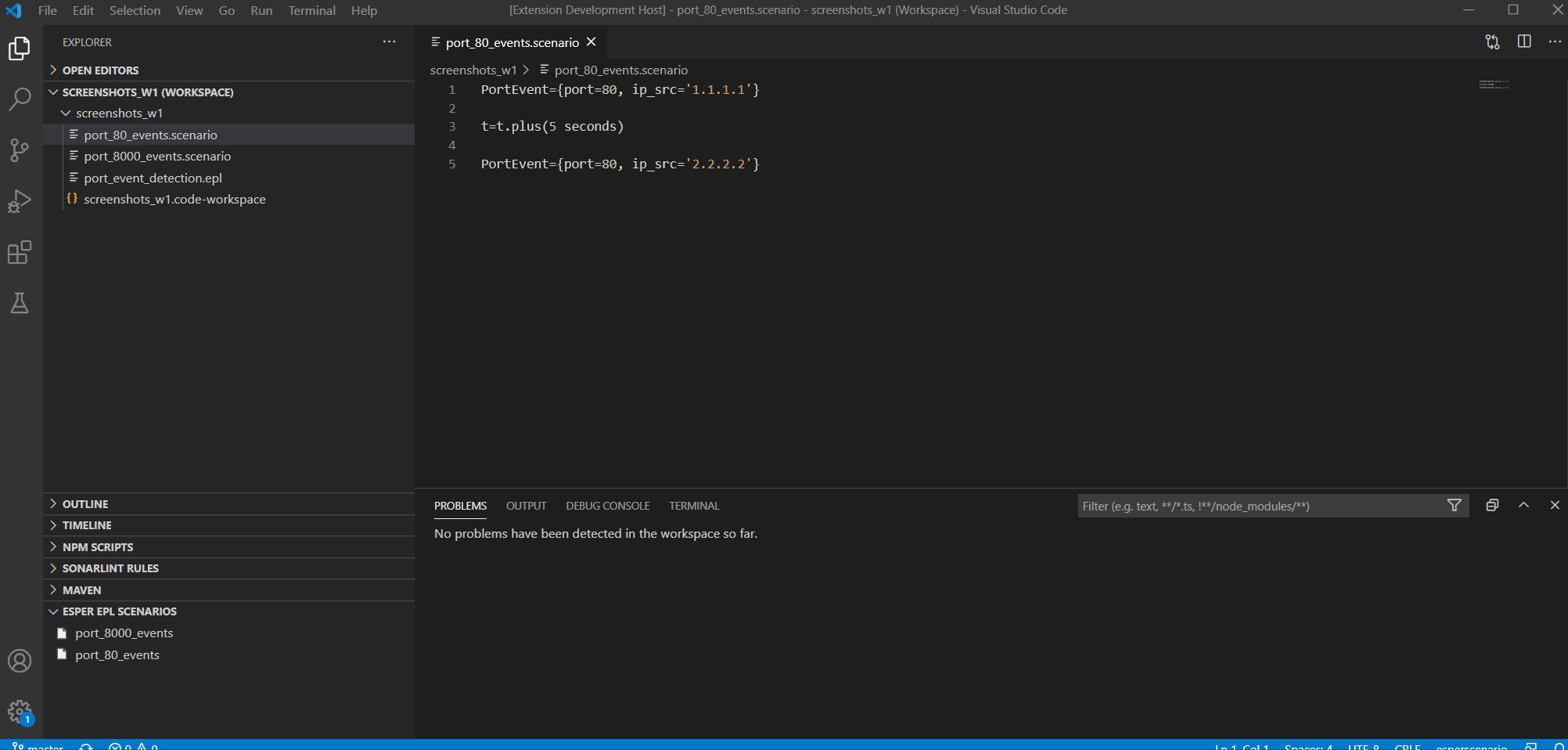 EsperEPL Visual Studio Marketplace