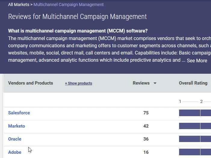Campaign Management Software Gartner