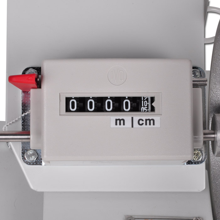 Tube length measuring device M 30 W for Ø 130mm stationary