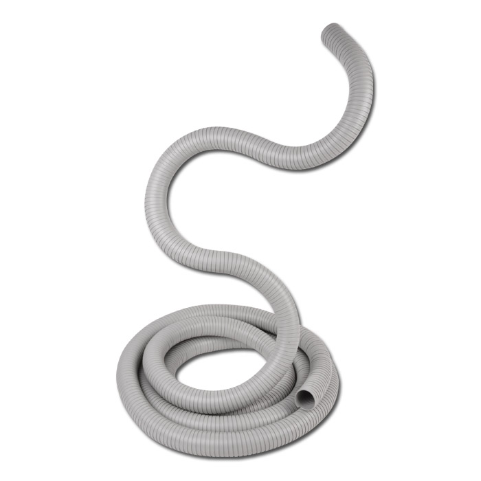 PVC exhaust pipe fumes, dust, air inside Ø 32 100 mm