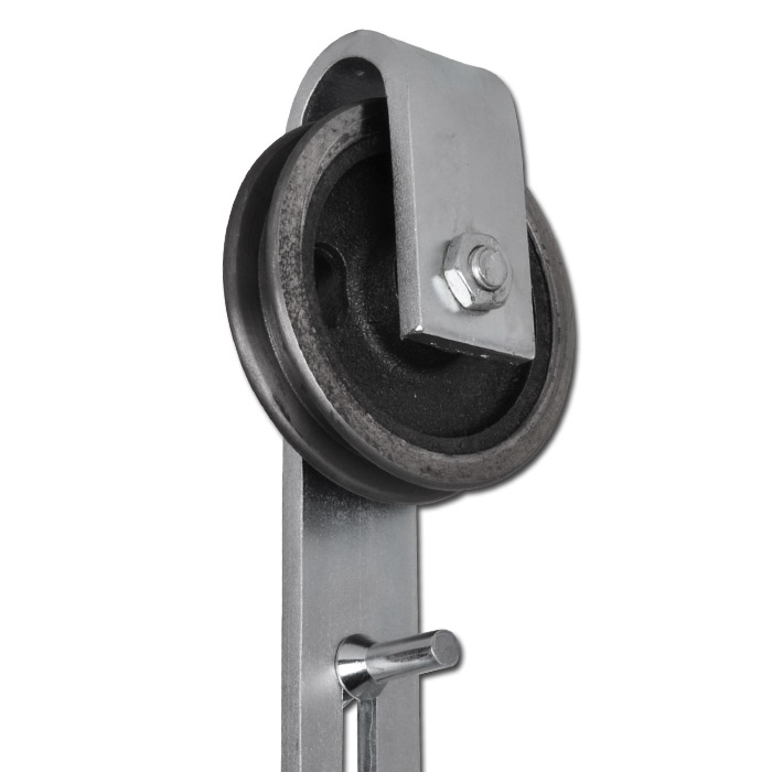 Gate Wheels Capacity 3175 kg Cast Iron Frame Galvanized Steel "TORWEGGE"