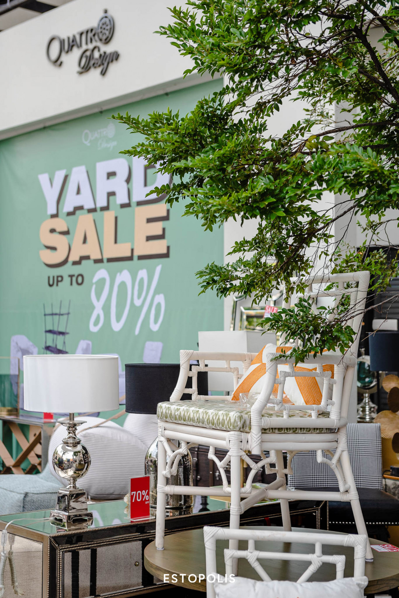 QUATTRO DESIGN Yard sale ลดทั้งร้านสูงสุด 80