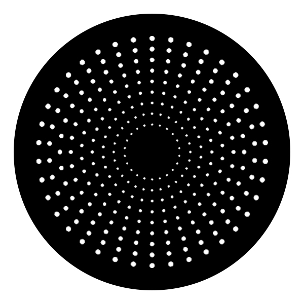 Circle Pattern 1 Gobo for Eddy Light Gobo Projector