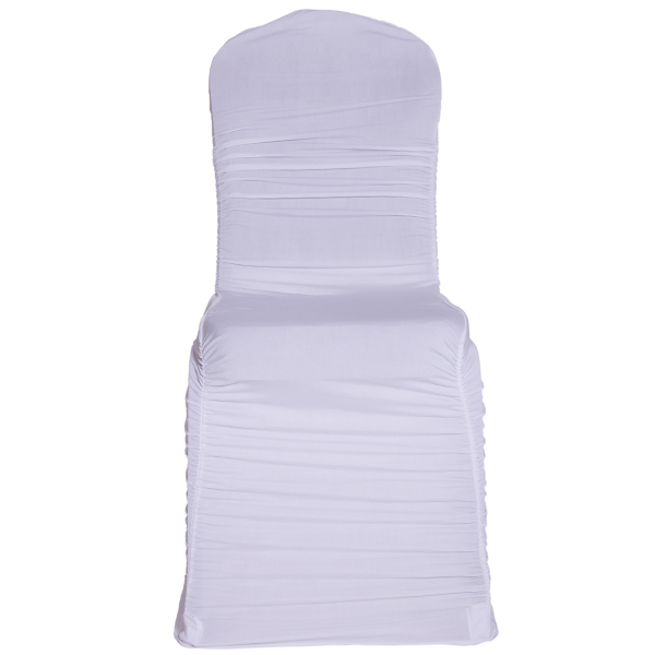 White Ruched Chair Covers White Chair Covers for Sale